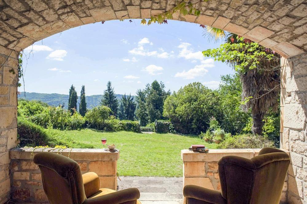 Vila Chateau Du Raysse Cazoules Exteriér fotografie