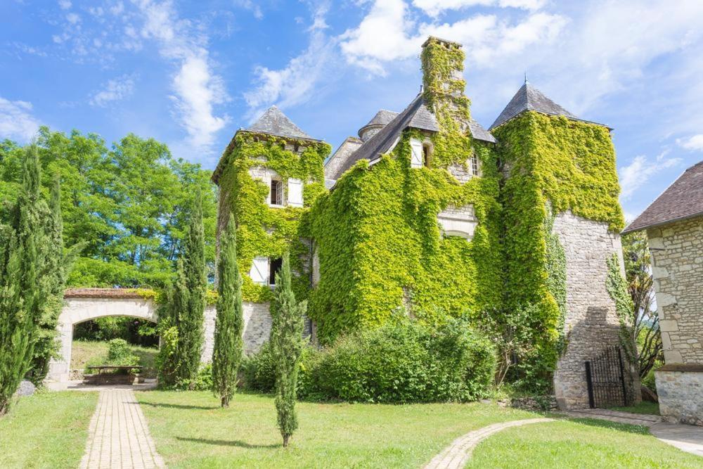 Vila Chateau Du Raysse Cazoules Exteriér fotografie
