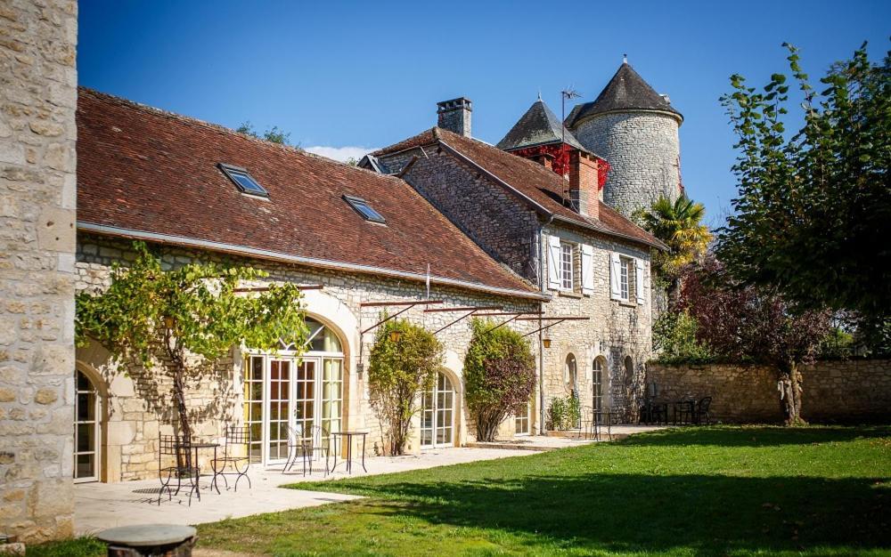 Vila Chateau Du Raysse Cazoules Exteriér fotografie