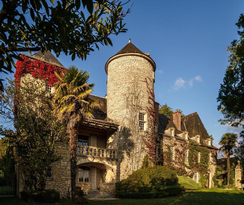 Vila Chateau Du Raysse Cazoules Exteriér fotografie